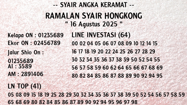 Prediksi Hongkong
