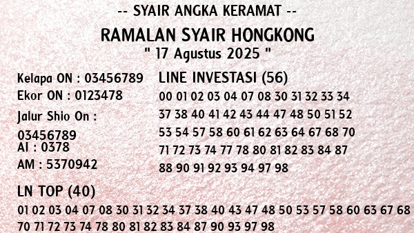 Prediksi Hongkong
