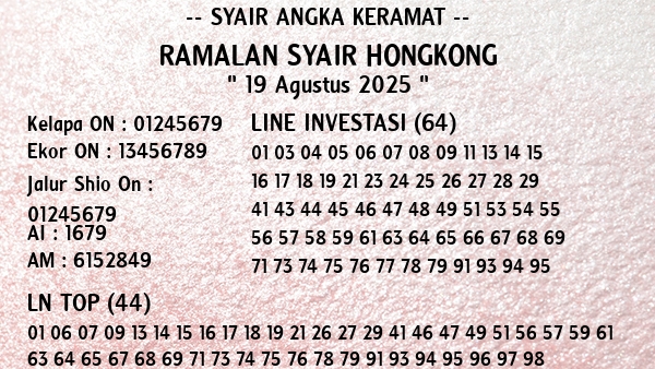Prediksi Hongkong