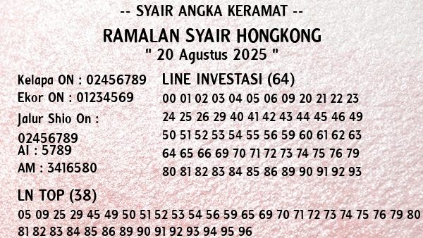 Prediksi Hongkong