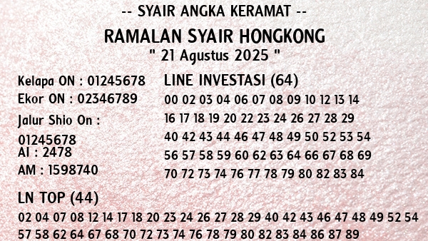 Prediksi Hongkong