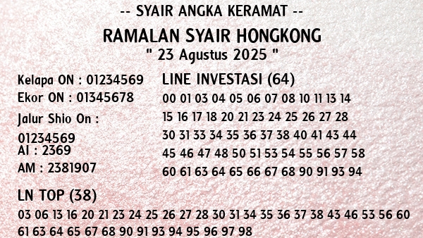 Prediksi Hongkong