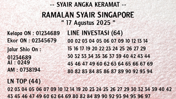 Prediksi Singapore
