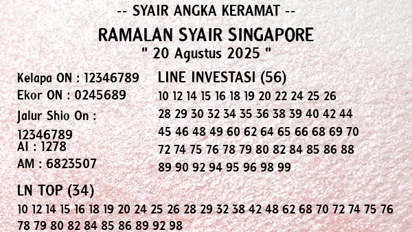Prediksi Singapore