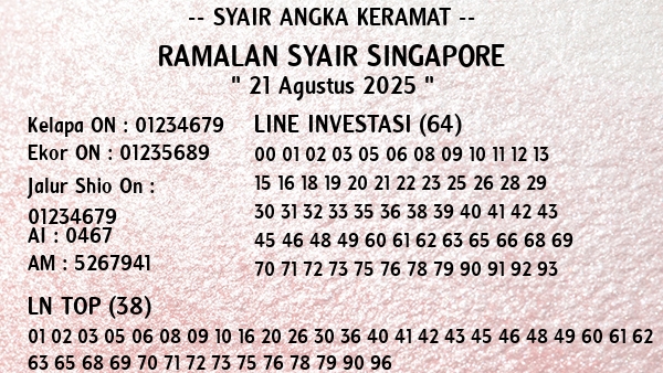 Prediksi Singapore