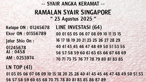 Prediksi Singapore