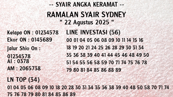 Prediksi Sydney